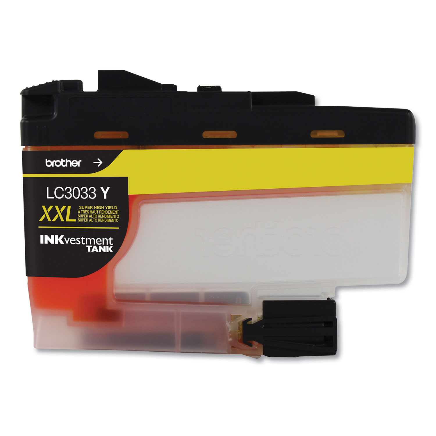  Brother LC3033Y LC3033Y INKvestment Super High-Yield Ink, 1500 Page-Yield, Yellow (BRTLC3033Y) 