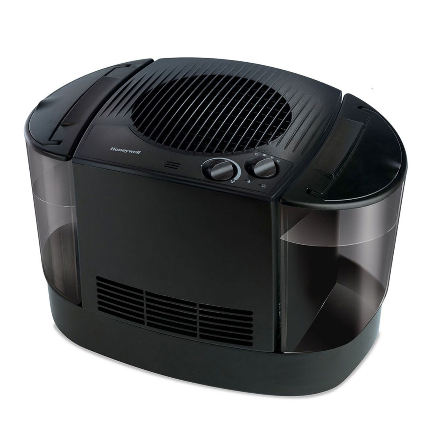  Honeywell HEV685W Top Fill Console Cool Mist Humidifier, 3 gal, 12.3 x 13.6 x 13.1, Black (HWLHEV685B) 