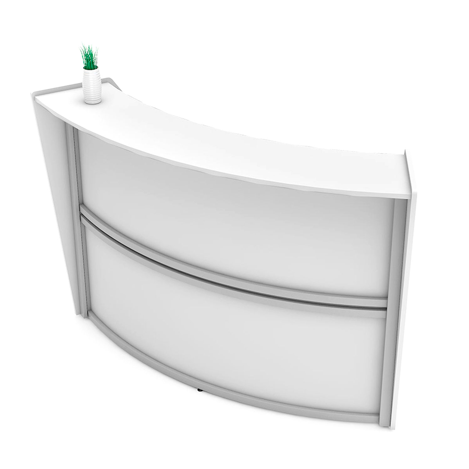 Reception Desk, 72 x 32 x 46, White