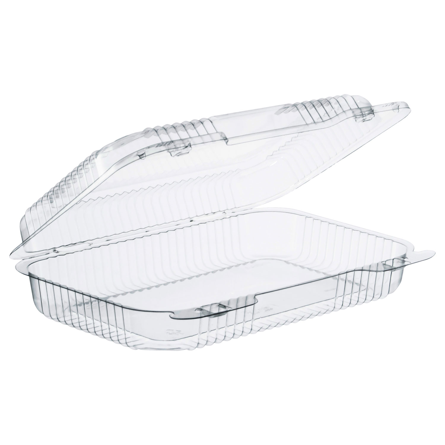  Dart C30UT1 StayLock Clear Hinged Lid Containers, 9.4 x 6.8 x 2.1, Clear, 250/Carton (DCCC30UT1) 