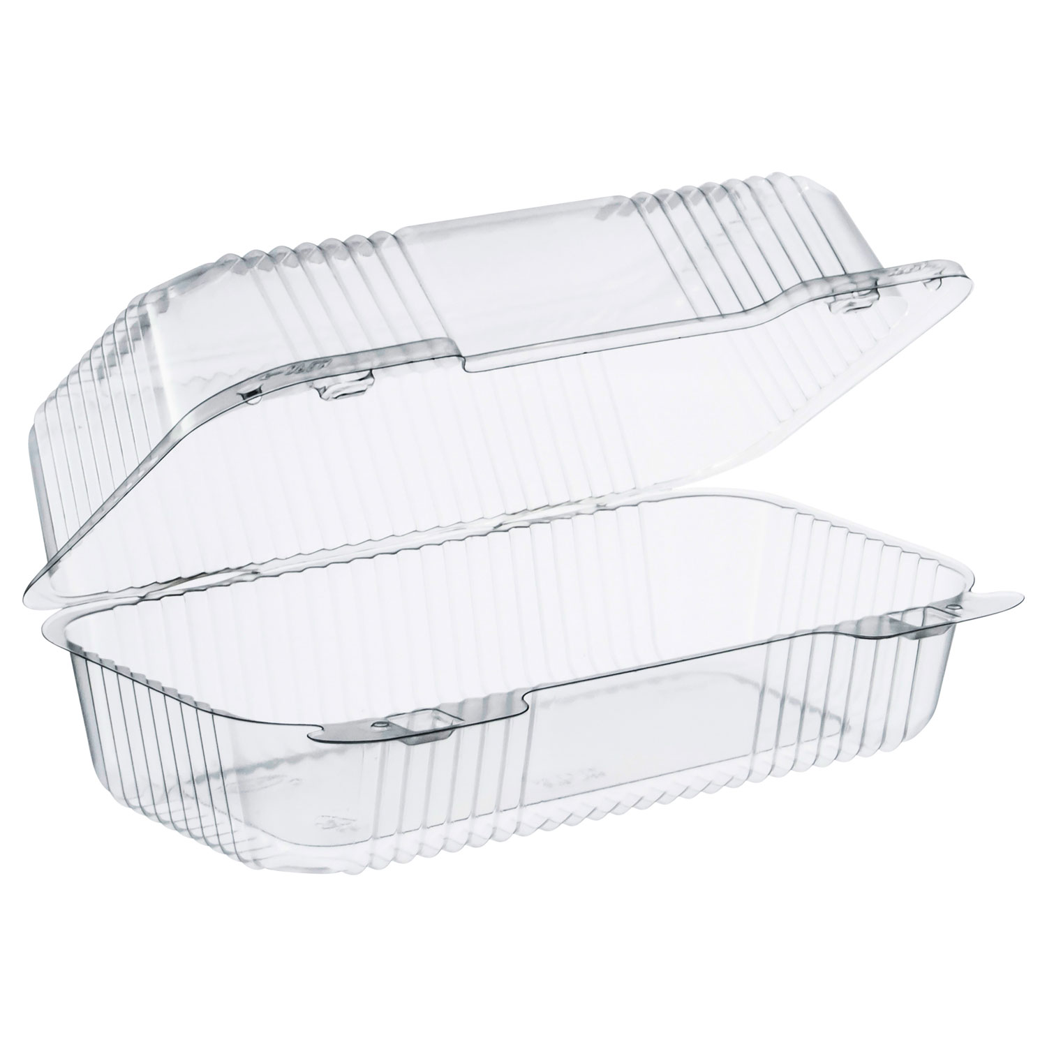  Dart C35UT1 StayLock Clear Hinged Lid Containers, 5.4 x 9 x 3.5, Clear, 250/Carton (DCCC35UT1) 