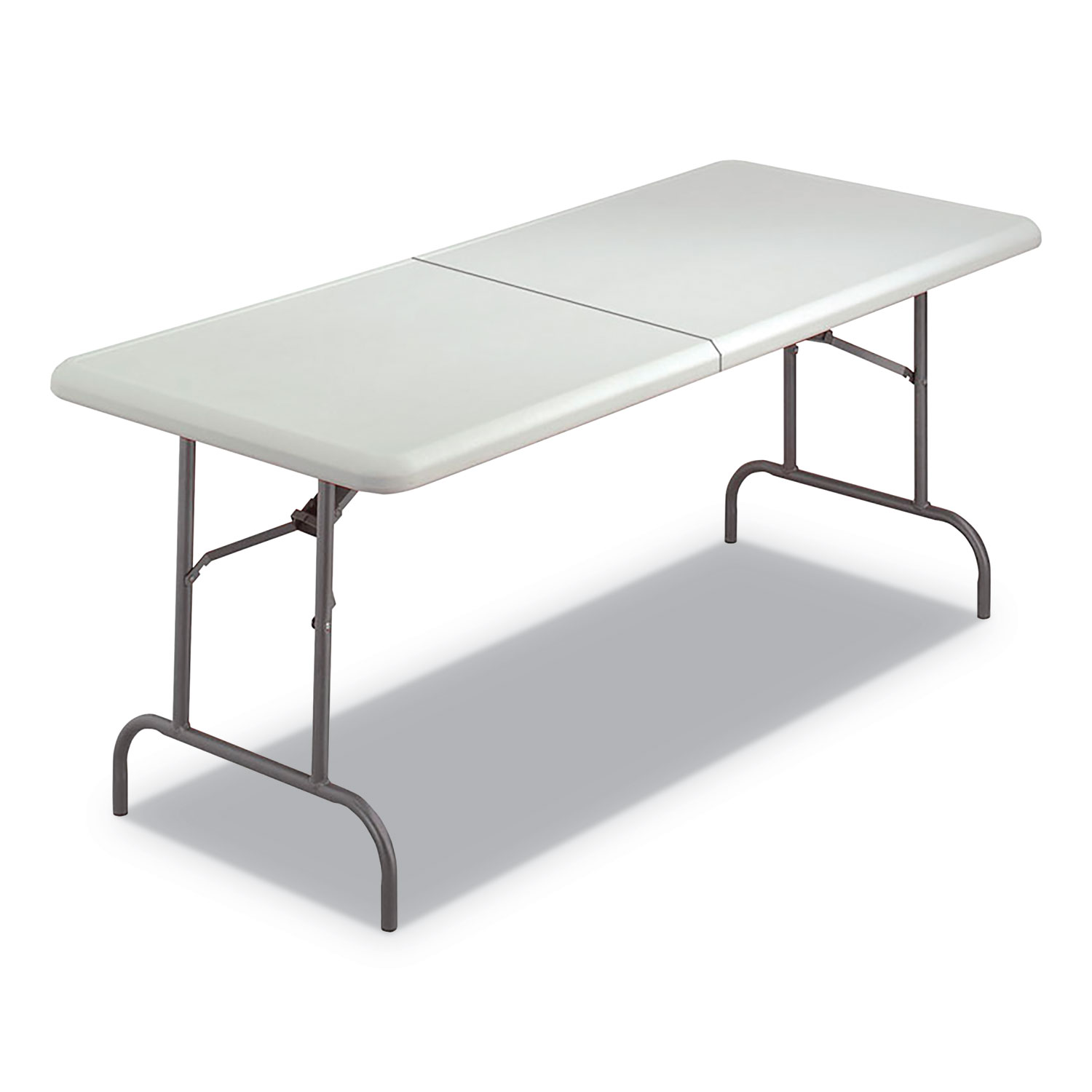 7110016716415, SKILCRAFT Blow Molded Folding Tables, Rectangular, 72w x
