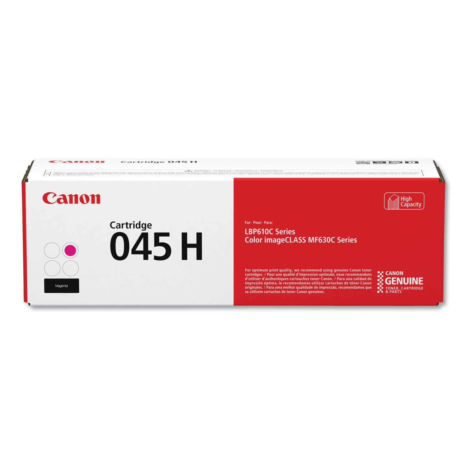  Canon 1244C001 1244C001 (045) High-Yield Toner, 2200 Page-Yield, Magenta (CNM1244C001) 