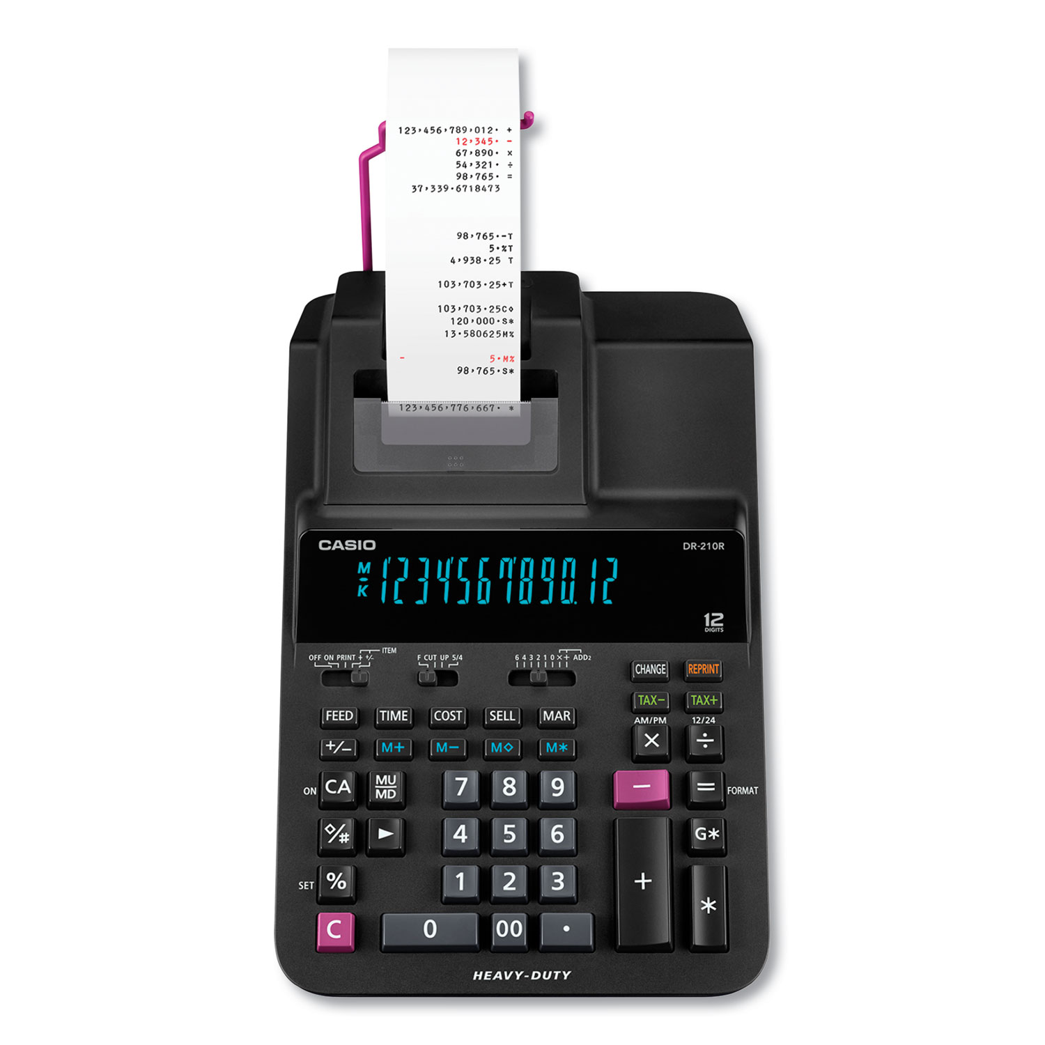 DR210R Printing Calculator, 4.4 Lines/Sec