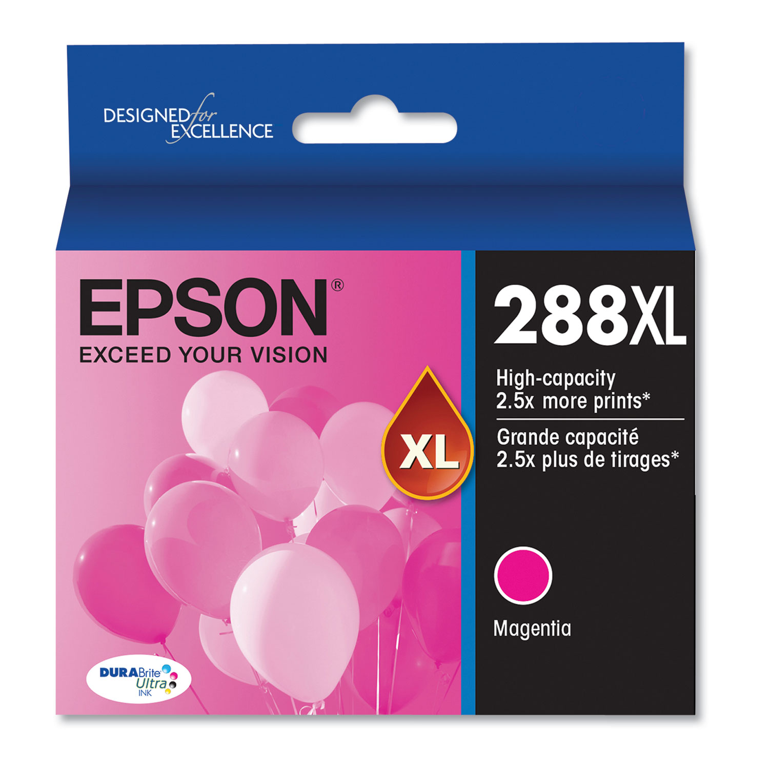  Epson T288XL320-S T288XL320S (T288XL) DURABrite Ultra High-Yield Ink, 450 Page-Yield, Magenta (EPST288XL320S) 
