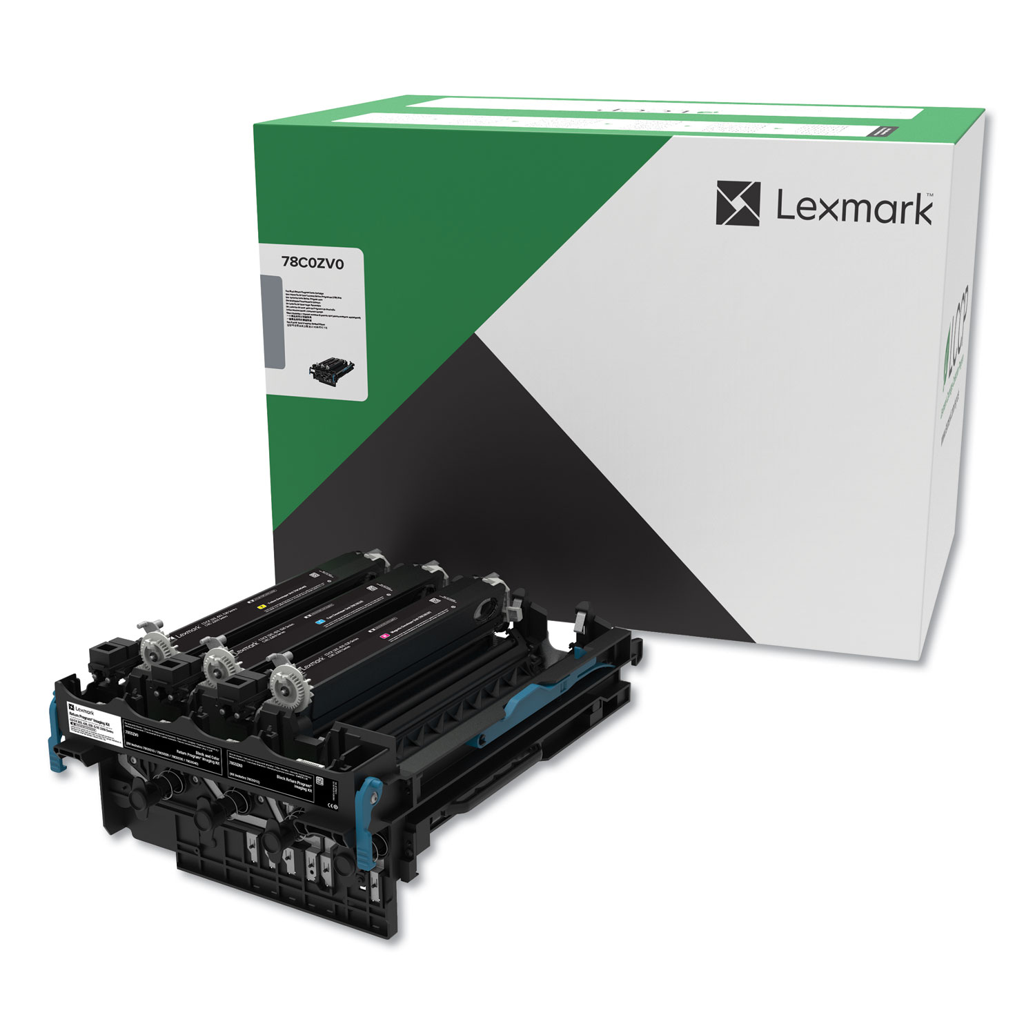  Lexmark 78C0ZV0 78C0ZV0 Return Program Imaging Kit, 125000 Page-Yield, Black (LEX78C0ZV0) 