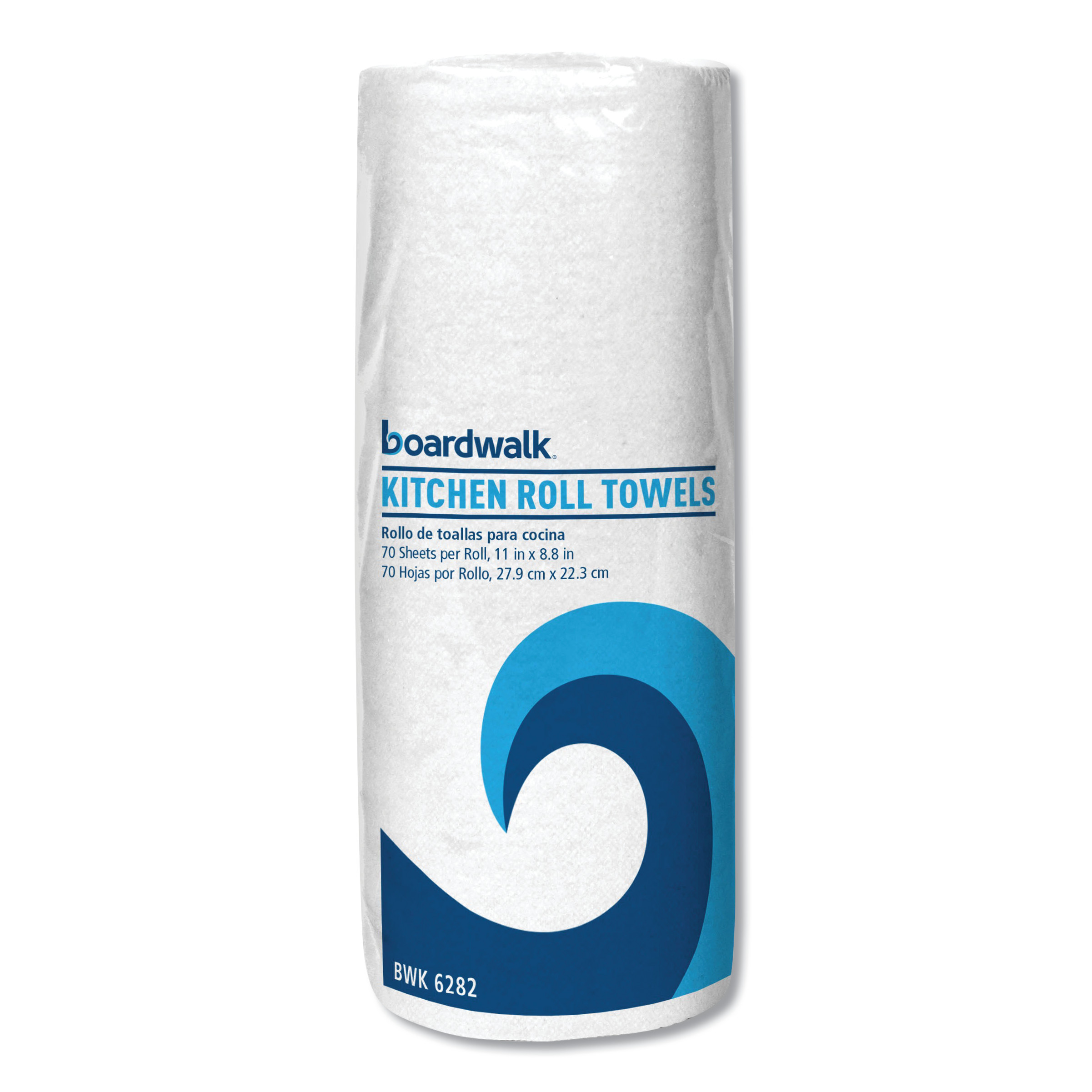  Boardwalk 6282 Household Perforated Roll Towels, 1-Ply, 11 x 8.8, White, 30 Rolls/Carton (BWK6282) 