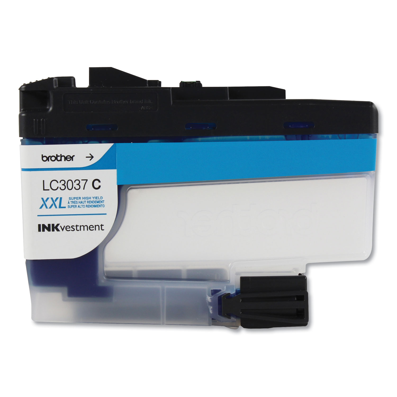  Brother LC3037C LC3037C INKvestment Super High-Yield Ink, 1500 Page-Yield, Cyan (BRTLC3037C) 