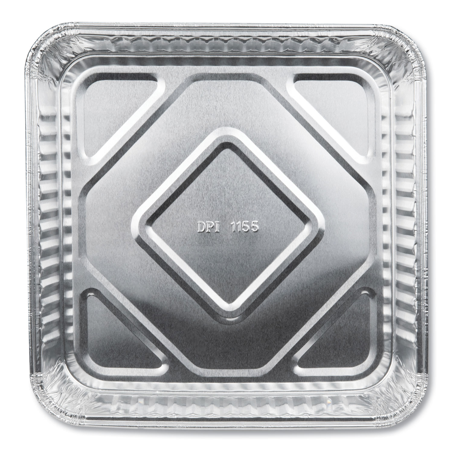  Durable Packaging 115535 Aluminum Square Cake Pans, 8 x 8, 500/Carton (DPK115535) 