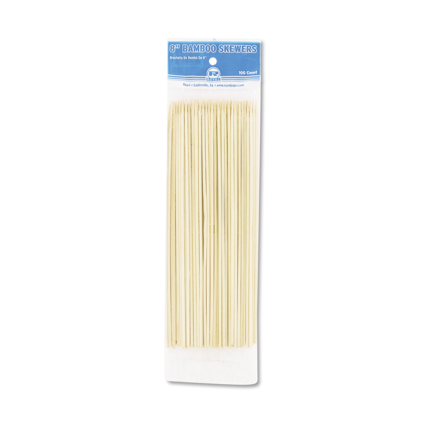 Bamboo Skewer, Cream, 8