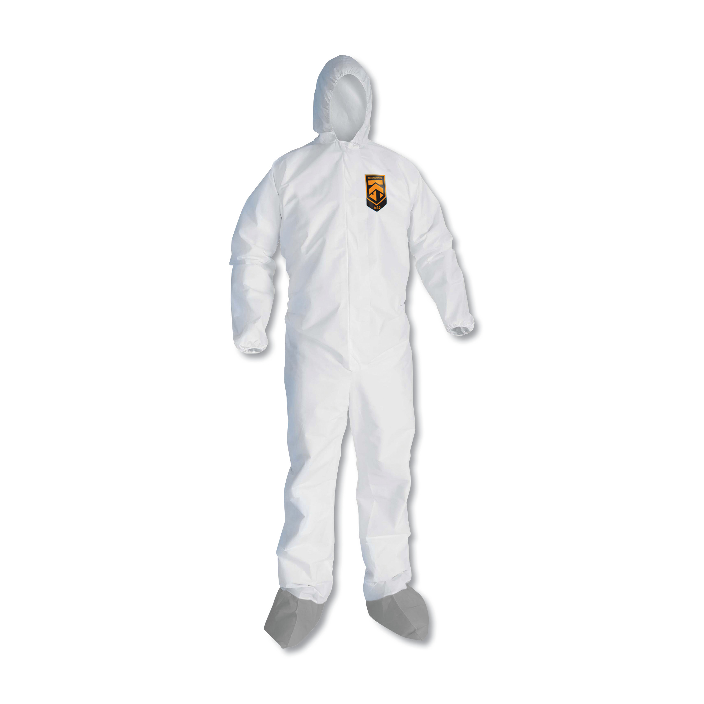 KleenGuard 48972 A45 Liquid and Particle Protection Surface Prep/Paint Coveralls, Medium, 25/CT (KCC48972) 