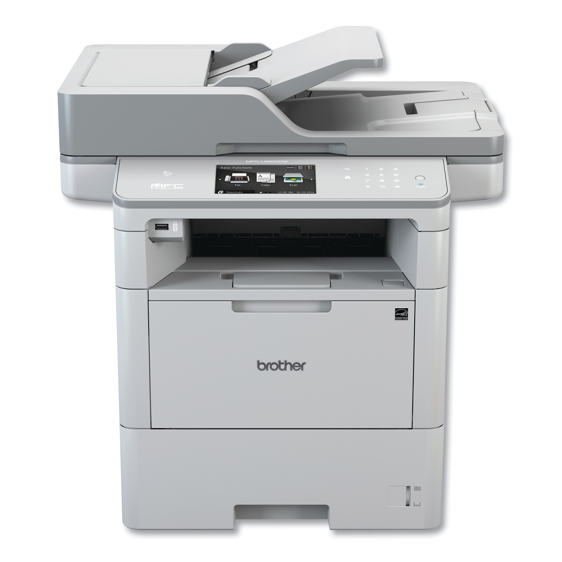  Brother MFCL6900DWG MFCL6900DW Business Laser All-in-One Printer for Mid-Size Workgroups with Higher Print Volumes (BRTMFCL6900DWG) 