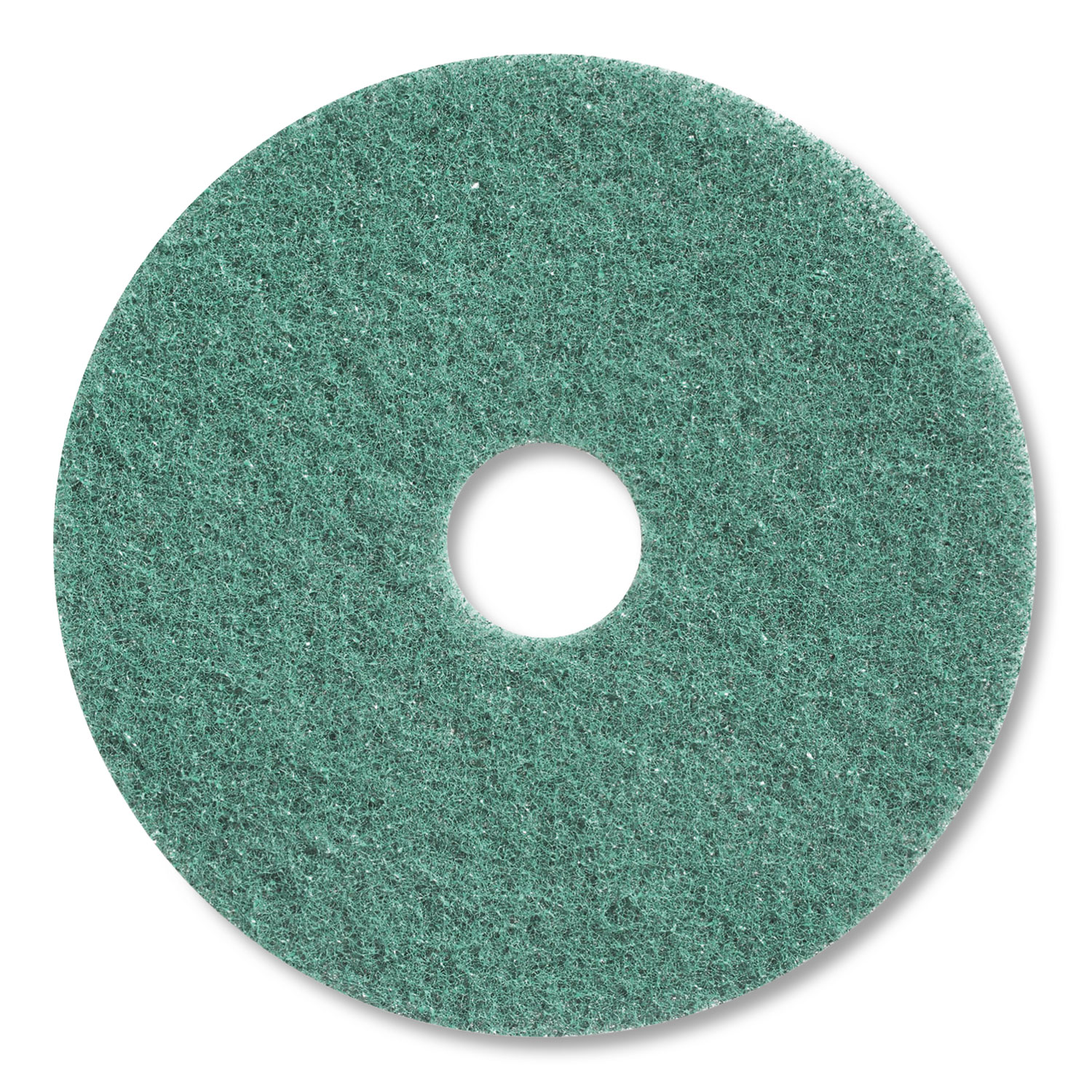 Twister Floor Pad, 11″ Diameter, Green, 2/Carton