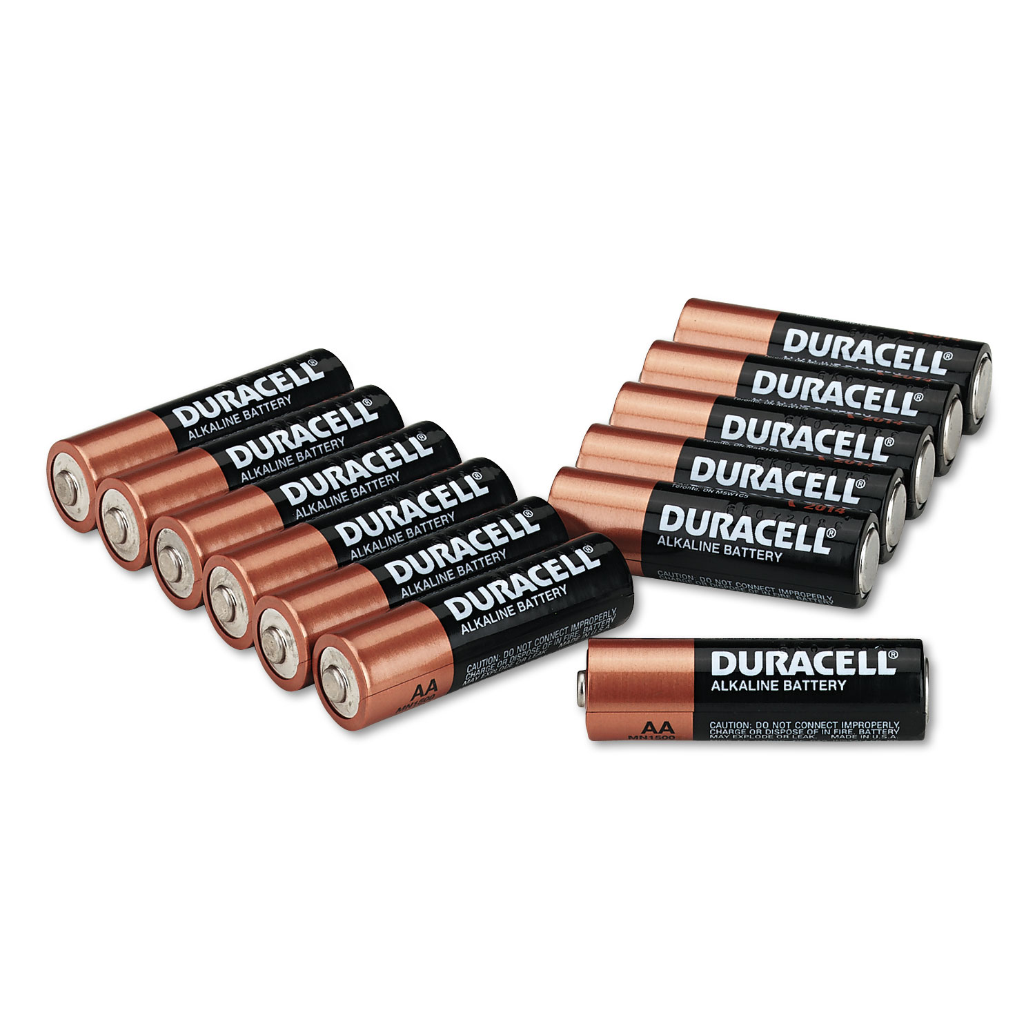 CopperTop Alkaline Batteries, AA, 12/PK