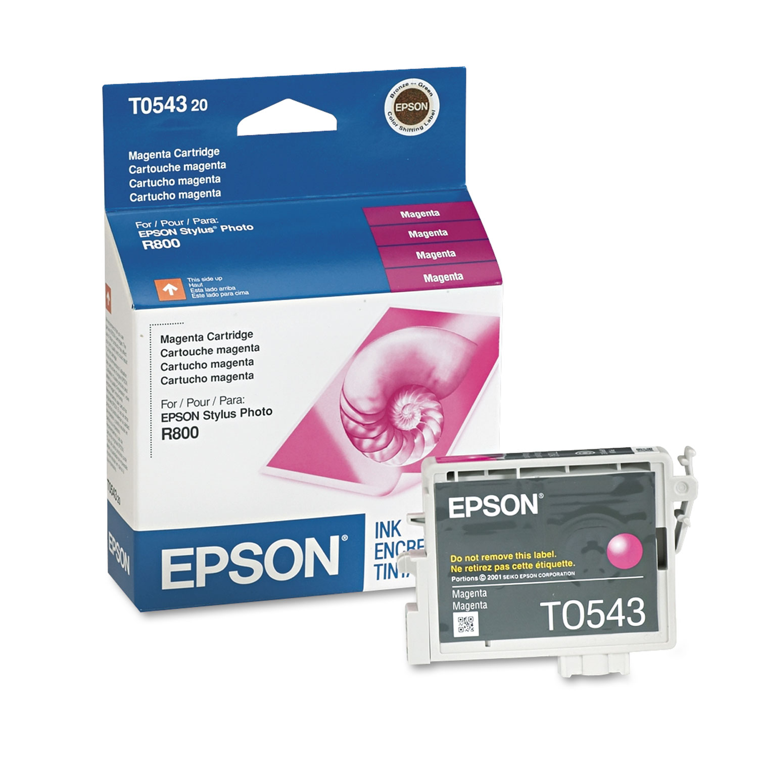  Epson T054320 T054320 (54) Ink, 400 Page-Yield, Magenta (EPST054320) 