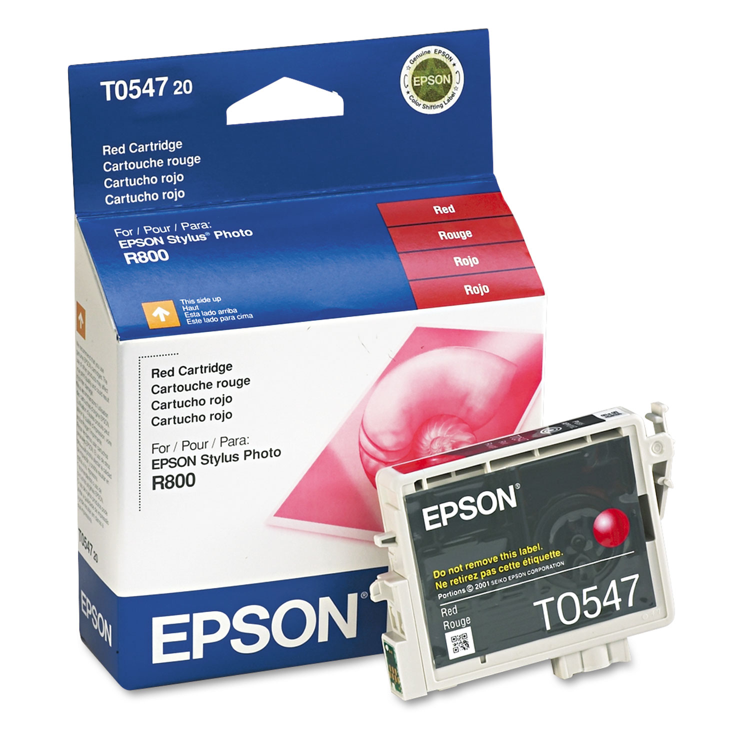  Epson T054720 T054720 (54) Ink, 400 Page-Yield, Red (EPST054720) 