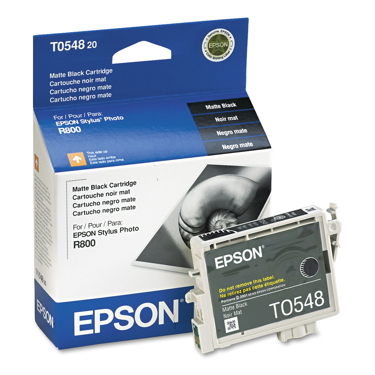  Epson T054820 T054820 (54) Ink, 400 Page-Yield, Matte Black (EPST054820) 