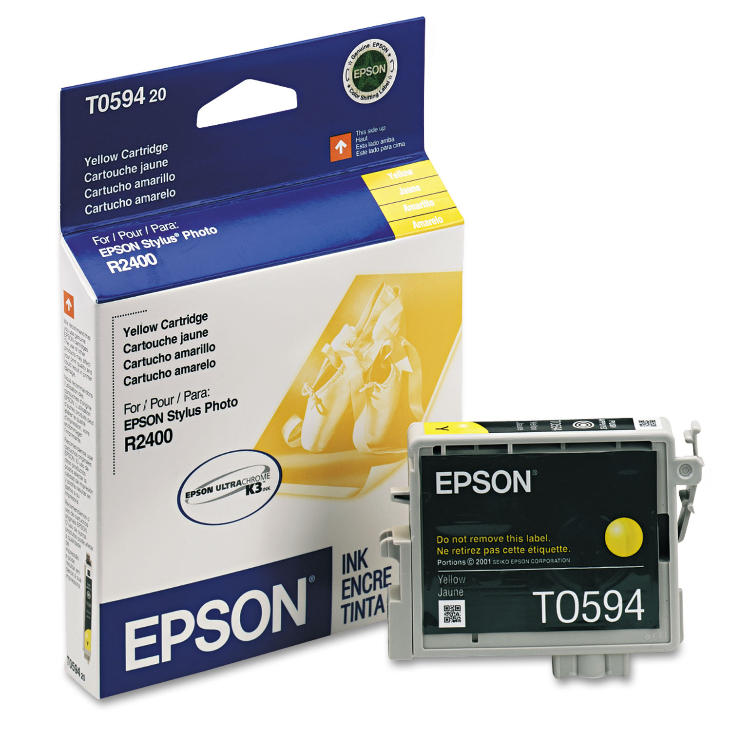  Epson T059420 T059420 (59) UltraChrome K3 Ink, 450 Page-Yield, Yellow (EPST059420) 