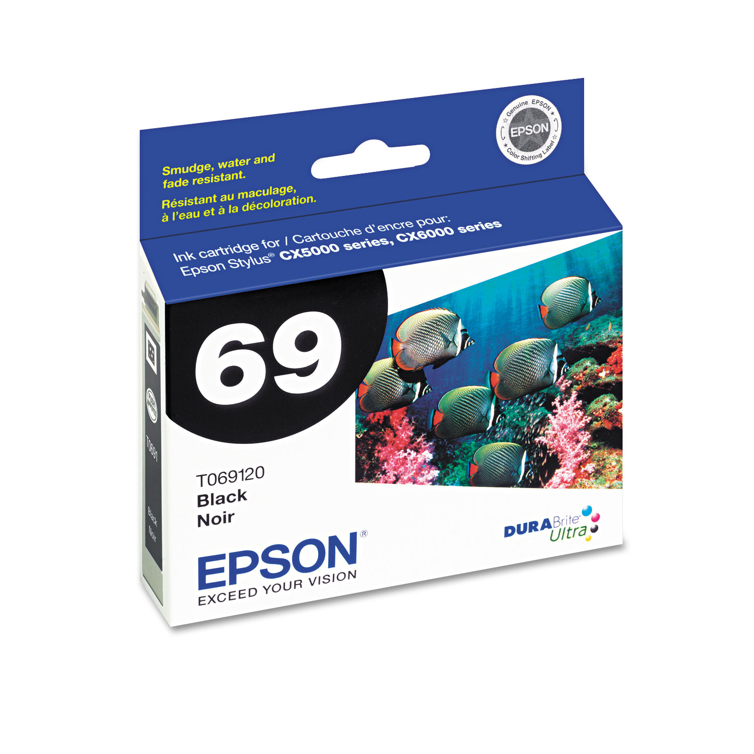  Epson T069520-S T069520-S (69) DURABrite Ink, Cyan; Magenta; Yellow (EPST069520S) 