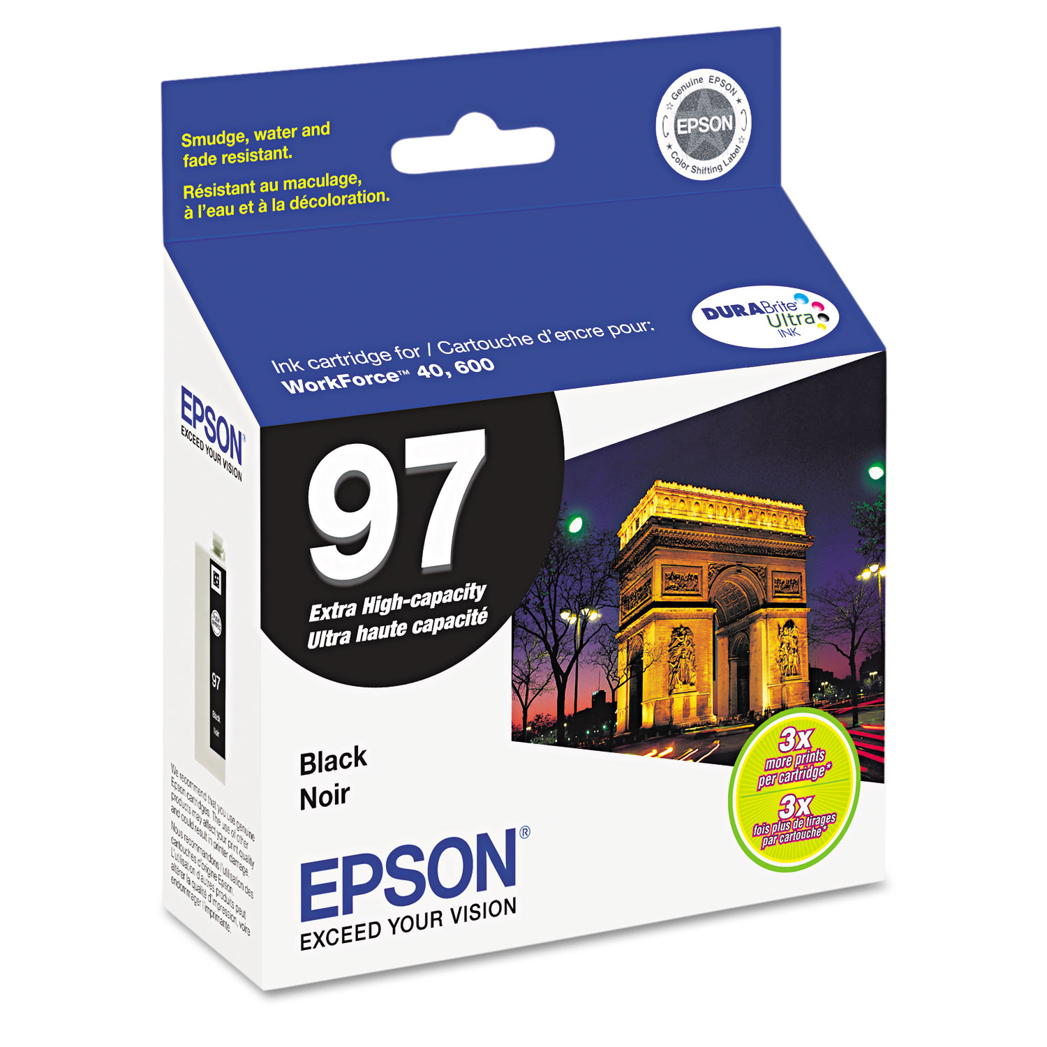 Epson T097120-S T097120S (97) Extra High-Yield Ink, Black (EPST097120S) 