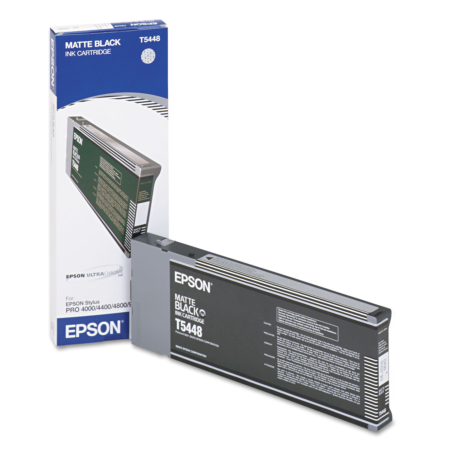  Epson T544800 T544800 Ink, Black (EPST544800) 