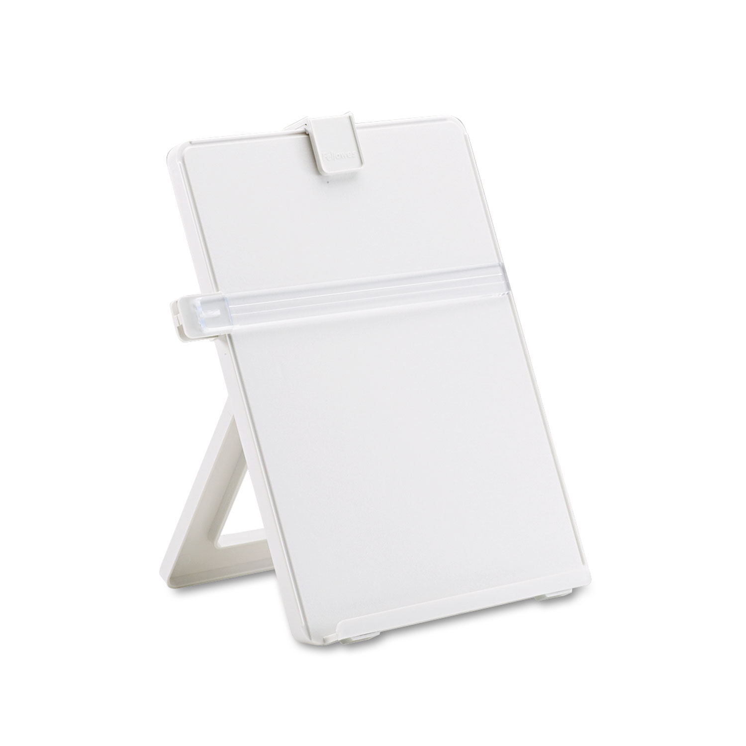 Fellowes Non-Magnetic Desktop Copyholder Plastic 125 Sheet Capacity Platinum