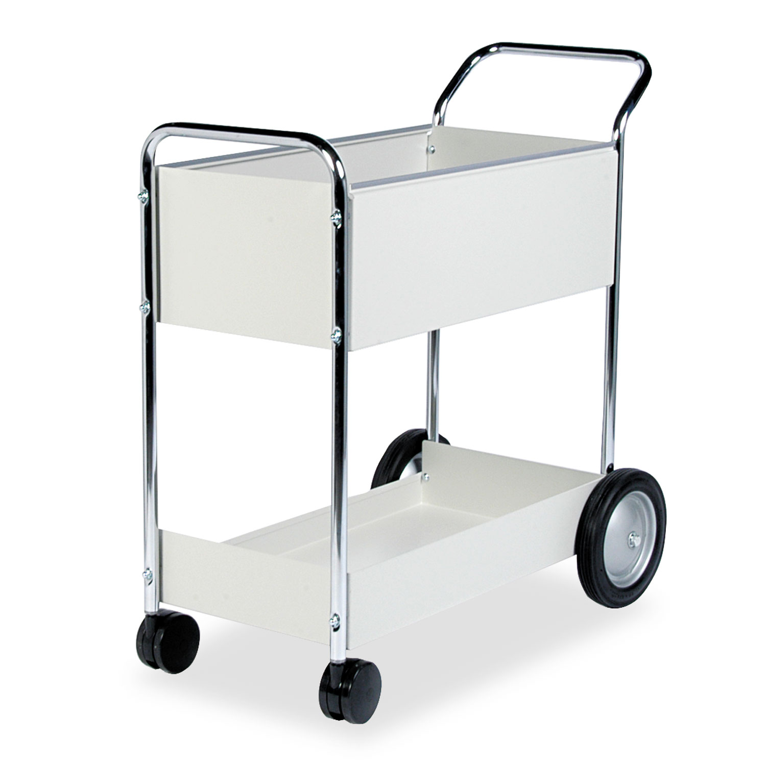 FEL40922 Fellowes Steel Mail Cart Zuma