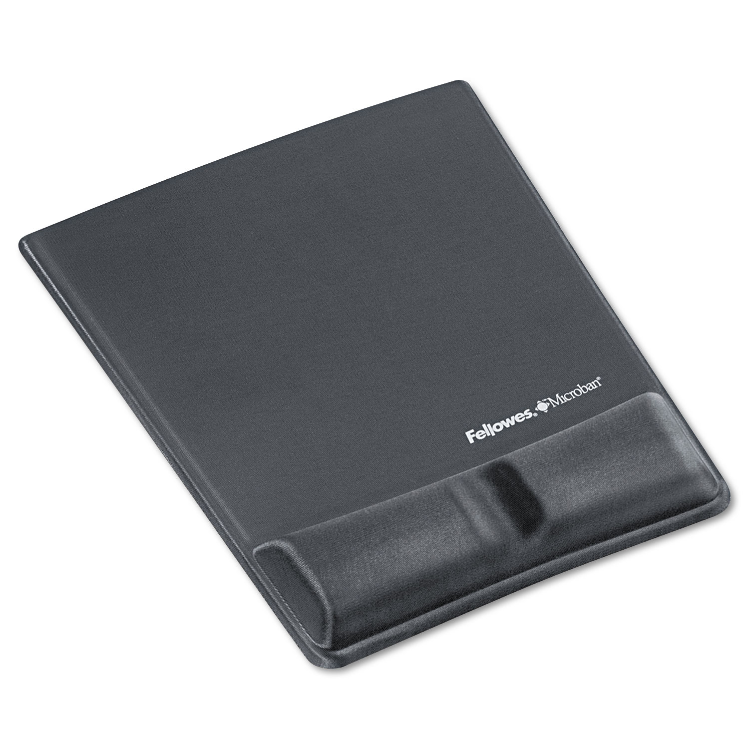  Fellowes 9184001 Memory Foam Wrist Support w/Attached Mouse Pad, Graphite (FEL9184001) 