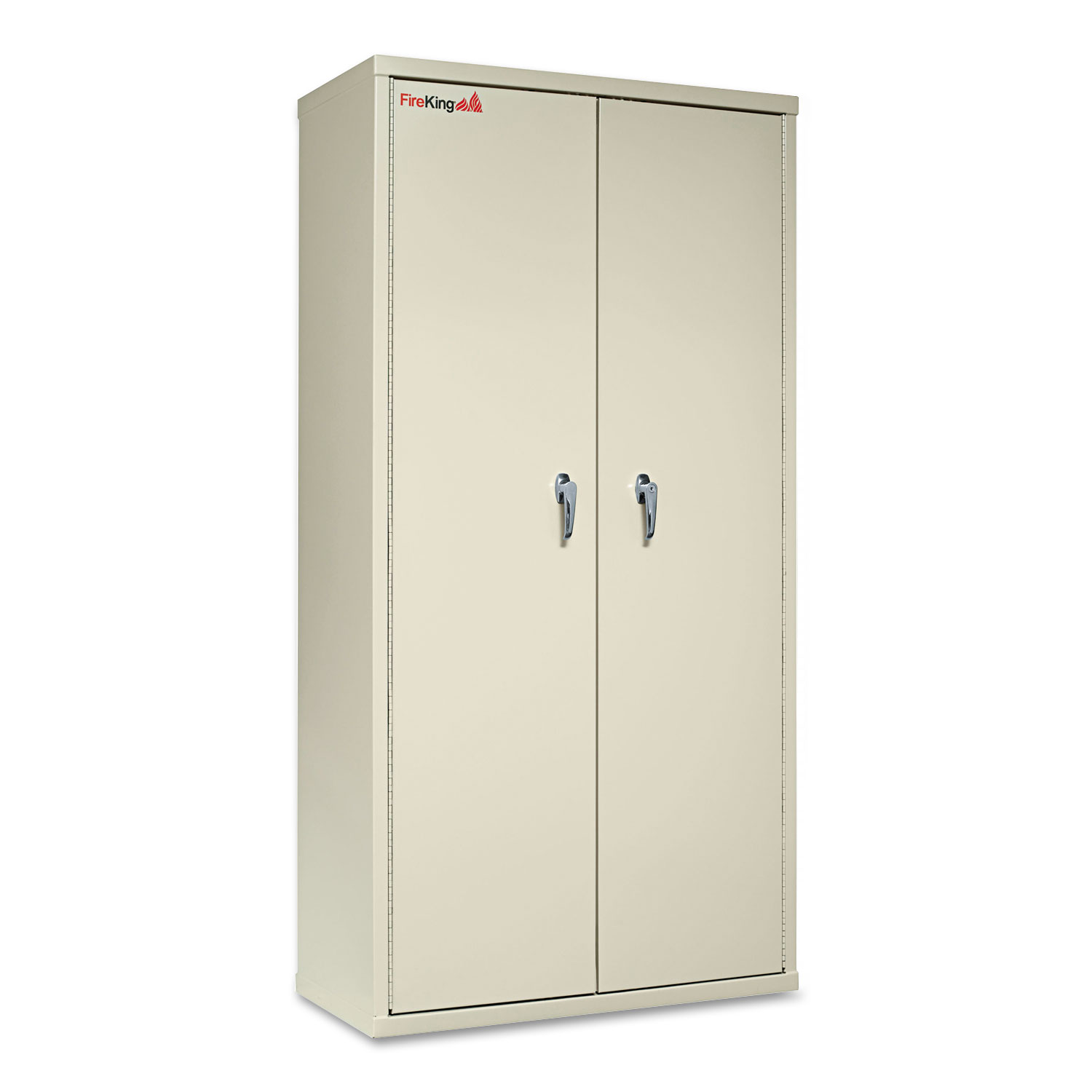 Storage Cabinet, 36w x 19-1/4d x 72h, UL Listed 350°, Parchment