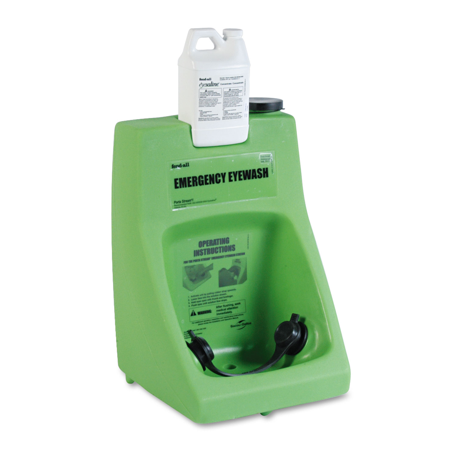 Fendall Eyewash Dispenser, Porta Stream ® Self-Contained Six-Gallon
