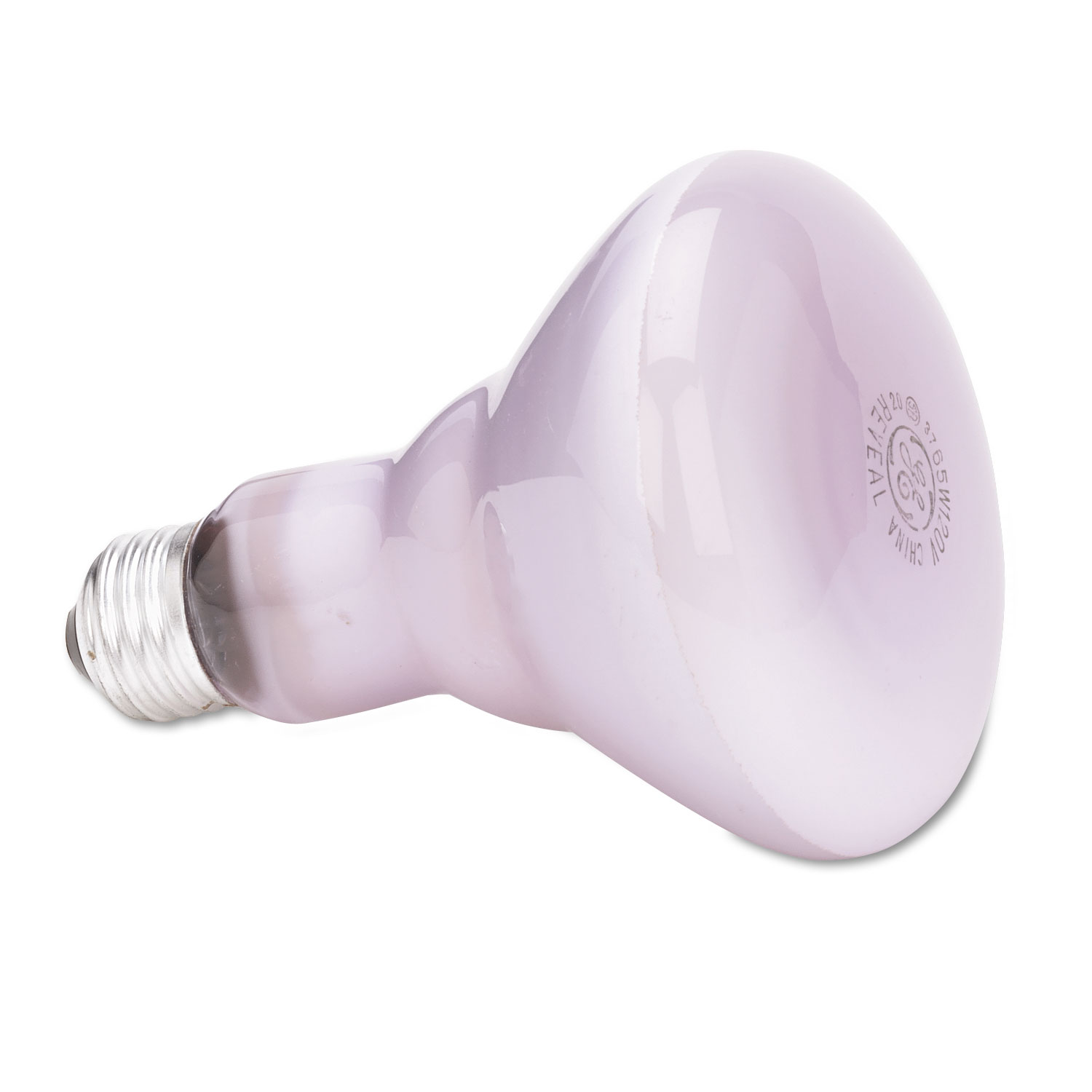 Incandescent Reveal BR30 Light Bulb, 65 W