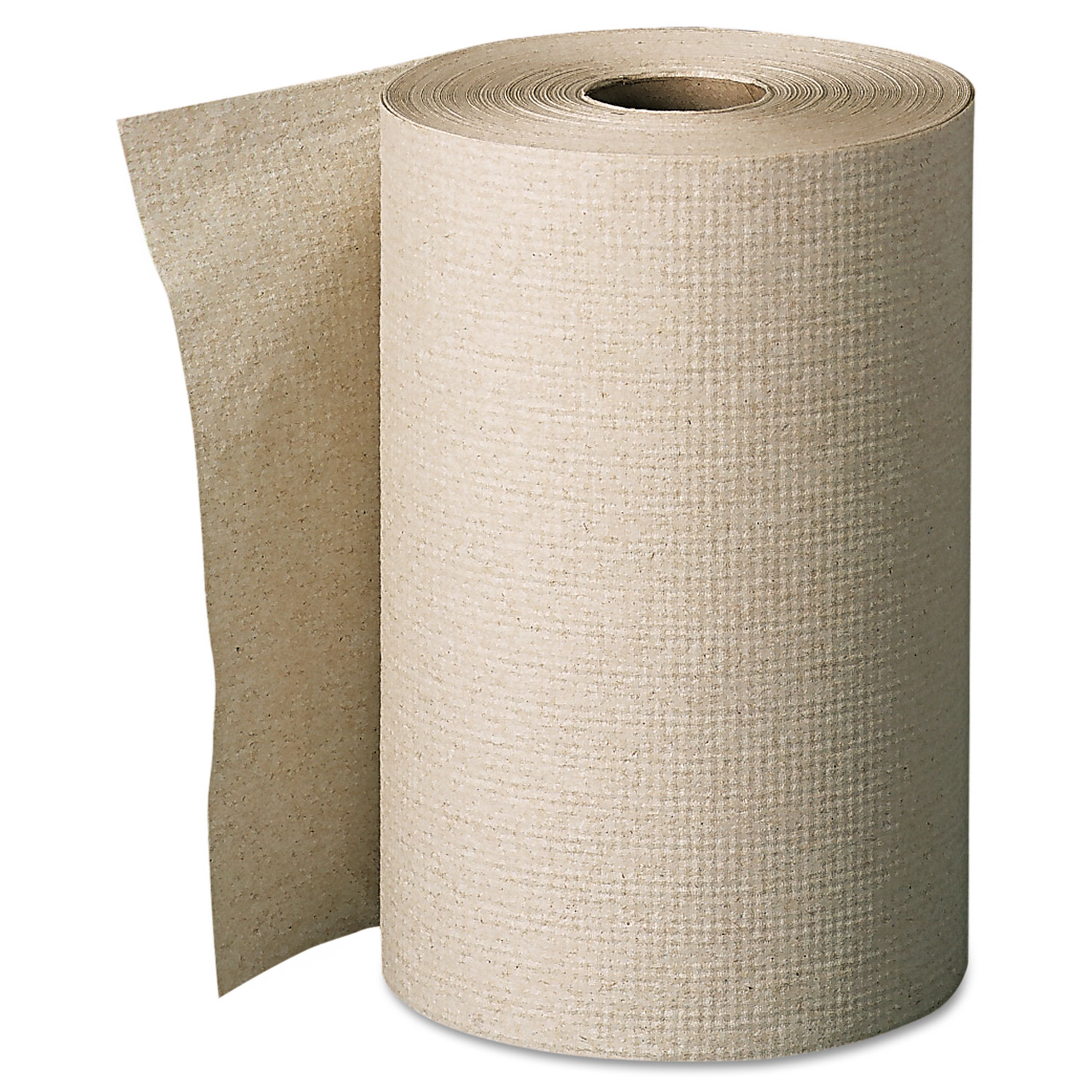 Pacific Blue Basic Nonperforated Paper Towel Rolls, 1-Ply, 7.88 x 800 ft,  White, 6 Rolls/Carton