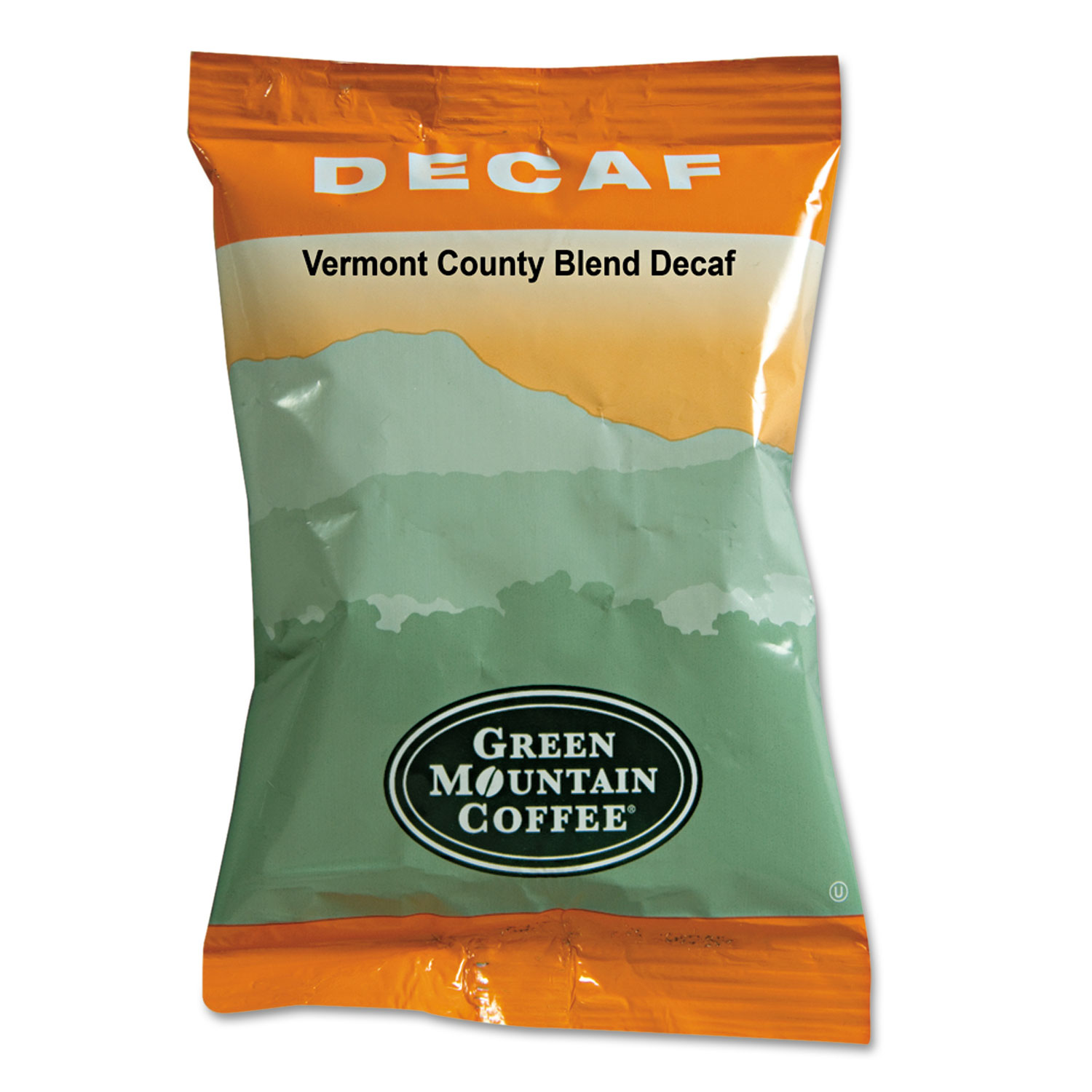  Green Mountain Coffee 5161 Vermont Country Blend Decaf Coffee Fraction Packs, 2.2oz, 50/Carton (GMT5161) 