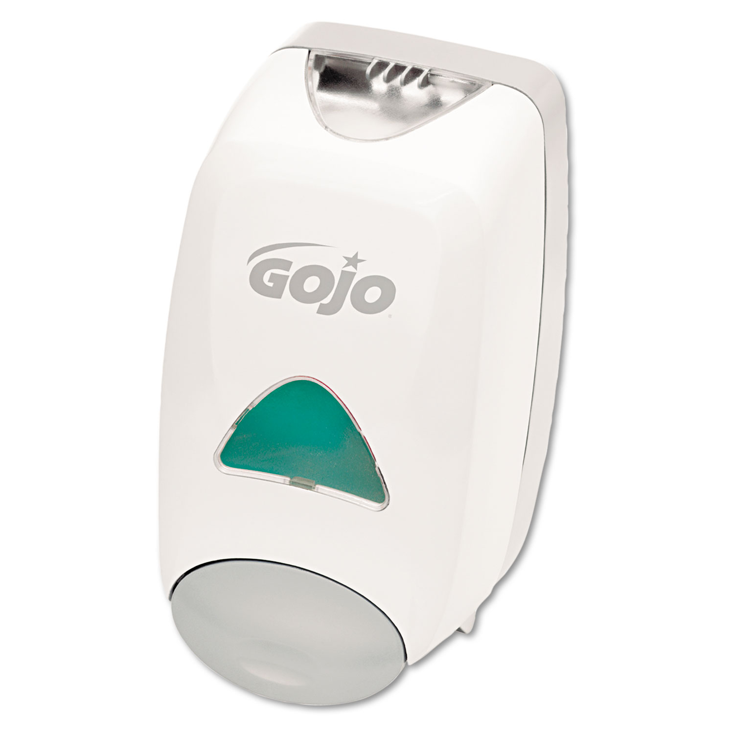  GOJO 5150-06 FMX-12 Soap Dispenser, 1250 mL, 6.12 x 5.13 x 10.5, Gray/White (GOJ515006) 