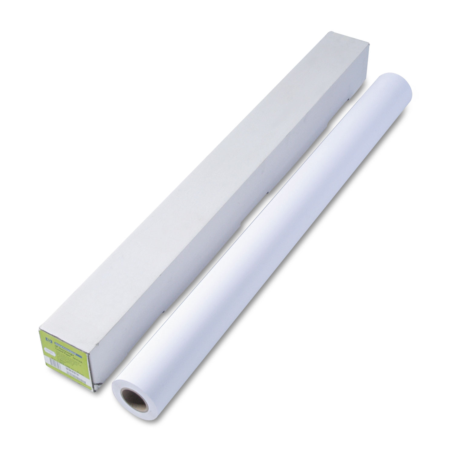  HP Q1414B DesignJet Inkjet Large Format Paper, 6.1 mil, 42 x 100 ft, Coated White (HEWQ1414B) 