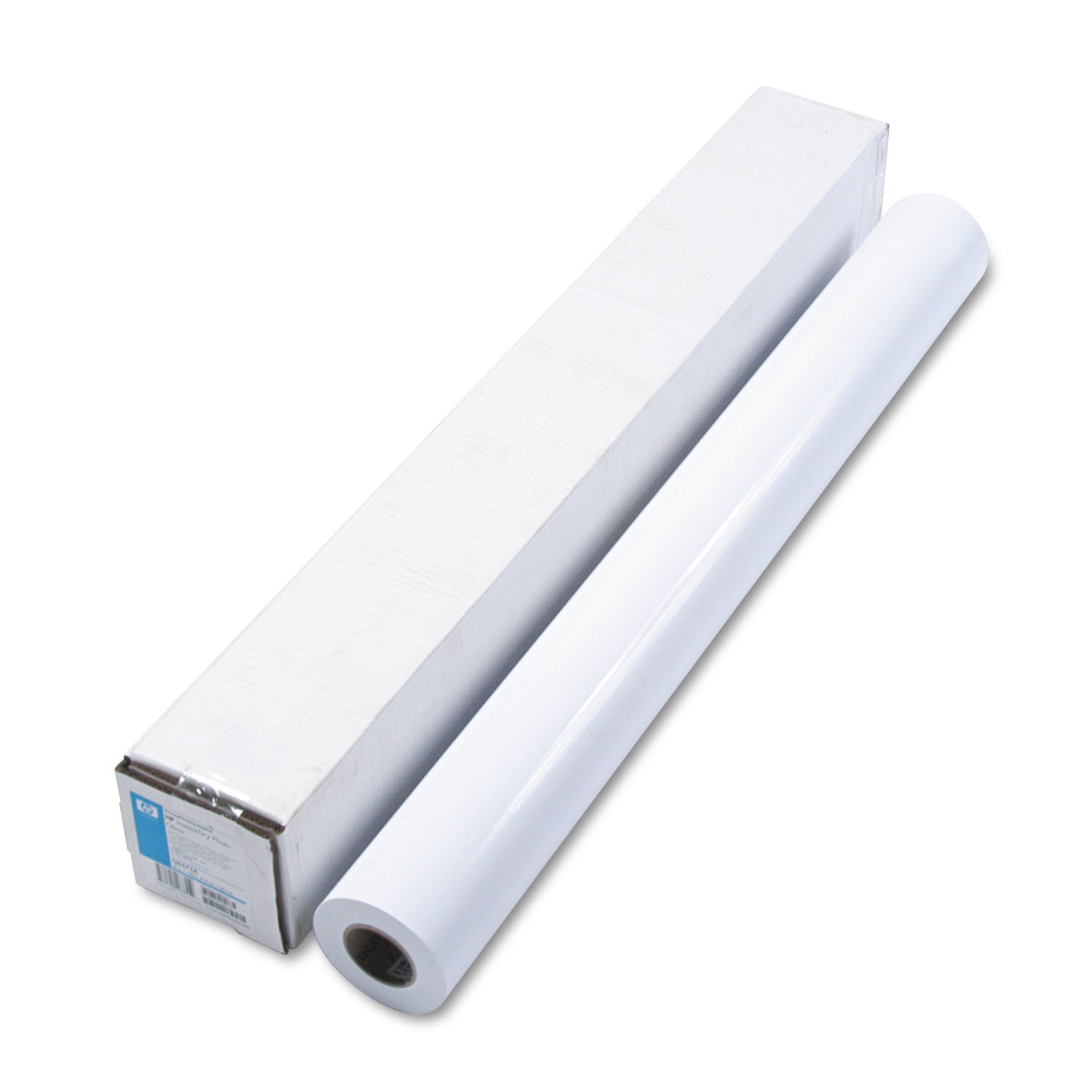  HP Q6575A DesignJet Large Format Paper for Inkjet Prints, 7 mil, 36 x 100 ft, Gloss White (HEWQ6575A) 