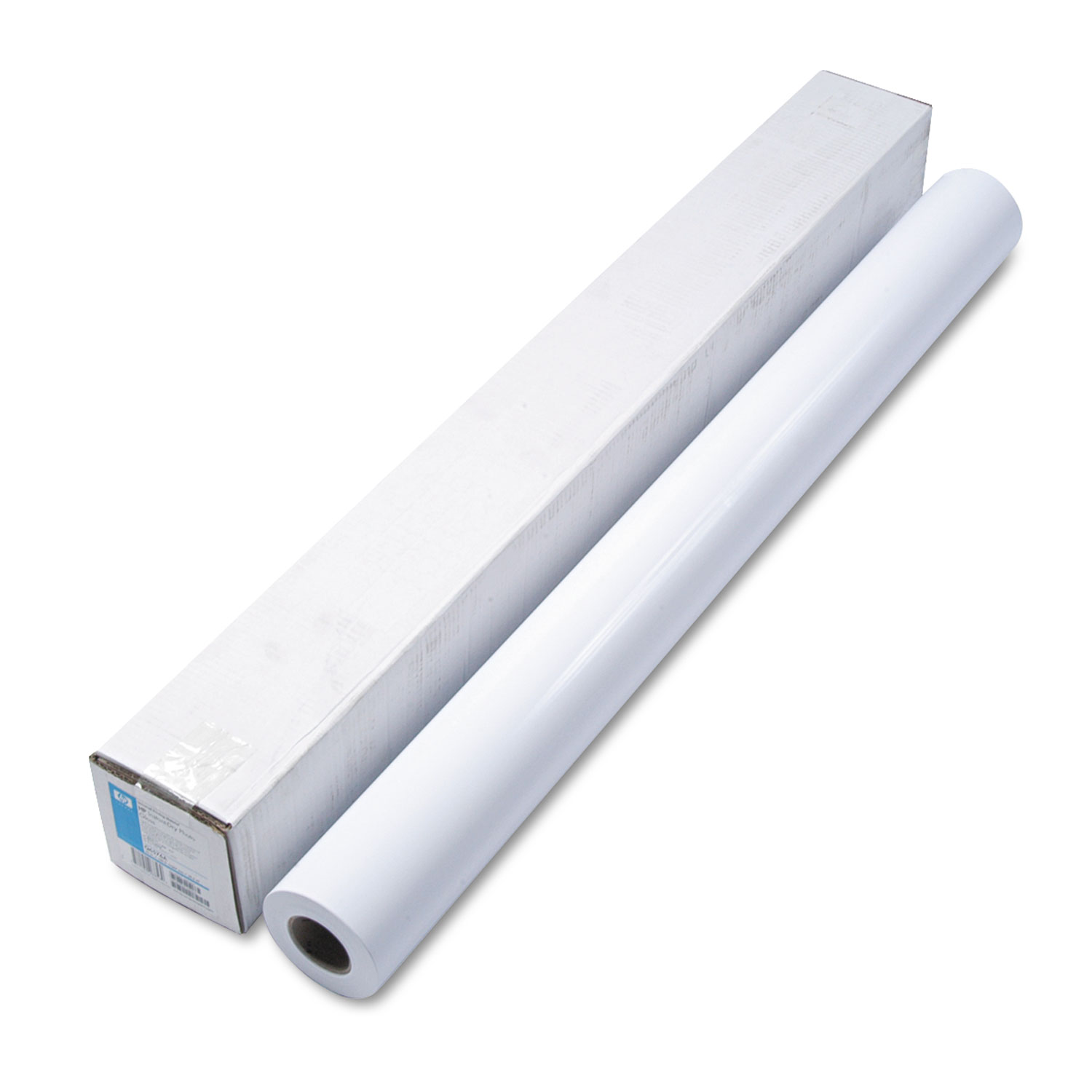  HP Q6576A DesignJet Large Format Paper for Inkjet Prints, 7 mil, 42 x 100 ft, Gloss White (HEWQ6576A) 