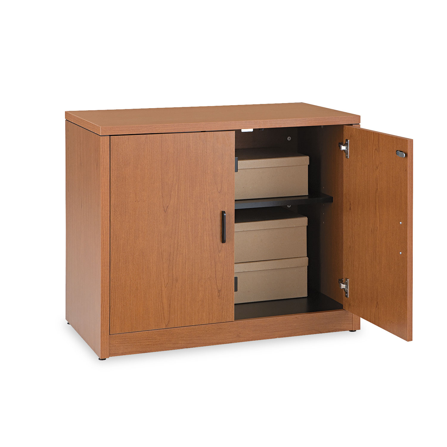  HON H105291.HH 10500 Series Storage Cabinet w/Doors, 36w x 20d x 29-1/2h, Bourbon Cherry (HON105291HH) 
