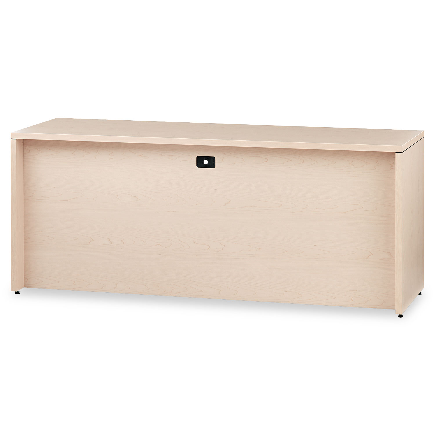 10500 Series 3/4-Height Right Pedestal Credenza, 72 x 24 x 29-1/2, Natural Maple