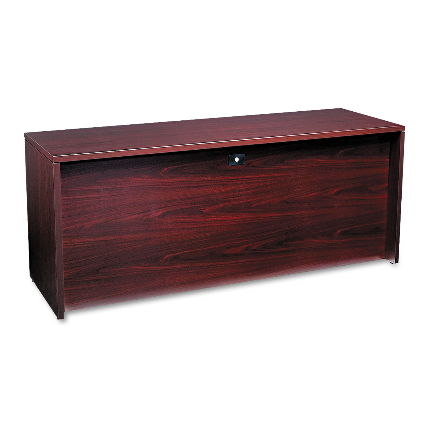 10500 Series 3/4-Height Right Pedestal Credenza, 72w x 24d x 29-1/2h, Mahogany
