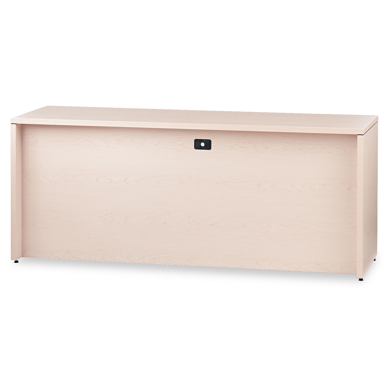 10500 Series Credenza w/Right Lateral File, 72w x 24d x 29-1/2h, Natural Maple