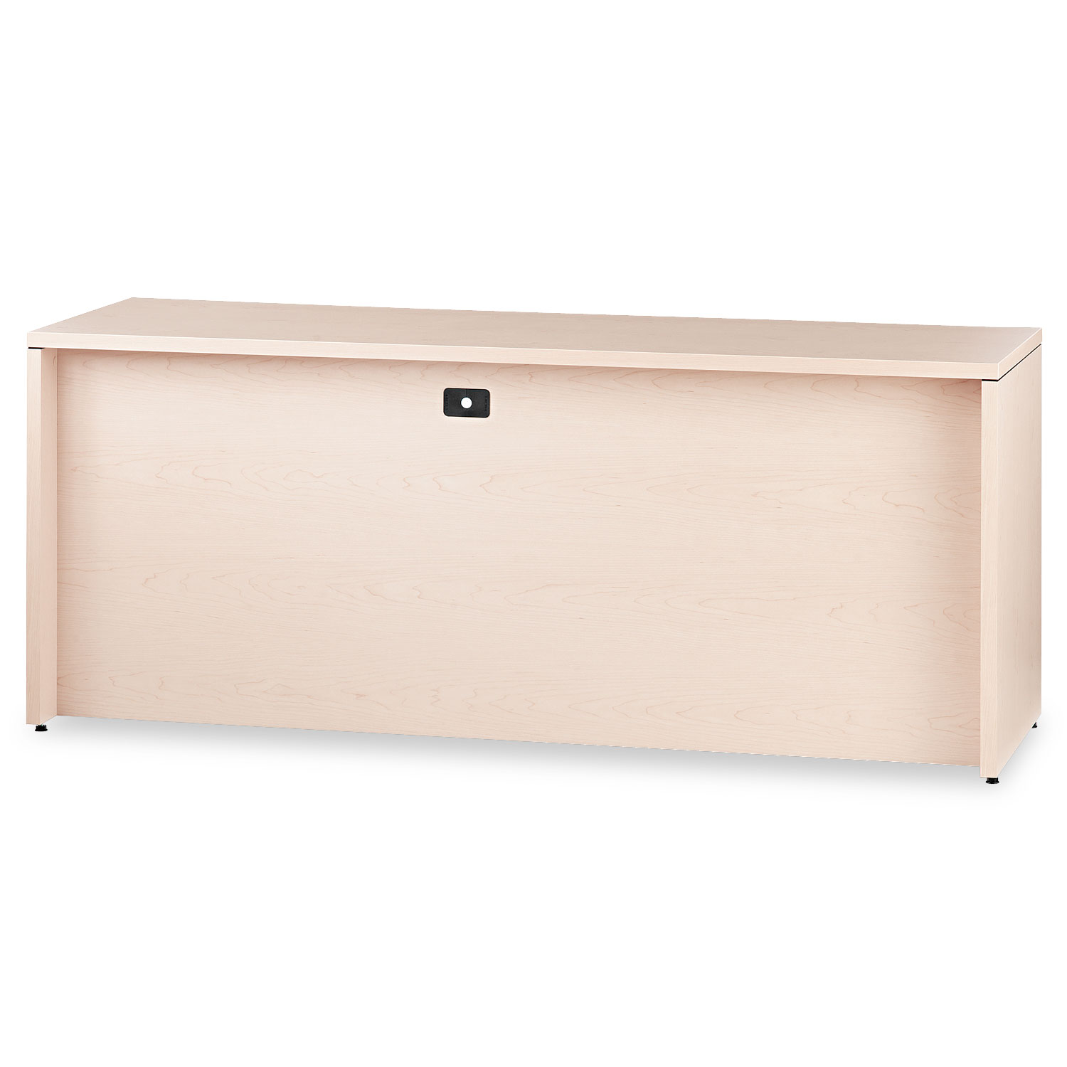 10500 Series Credenza w/Left Lateral File, 72w x 24d x 29-1/2h, Natural Maple