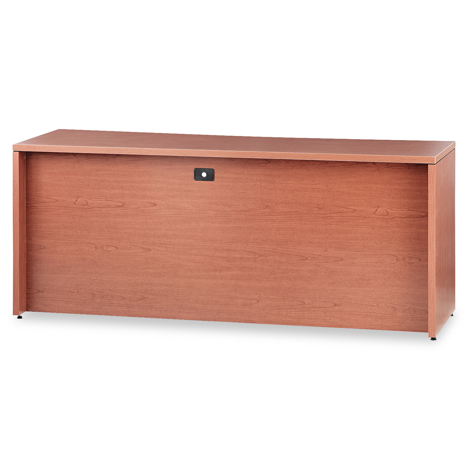 10500 Series Credenza w/Left Lateral File, 72w x 24d x 29-1/2h, Bourbon Cherry