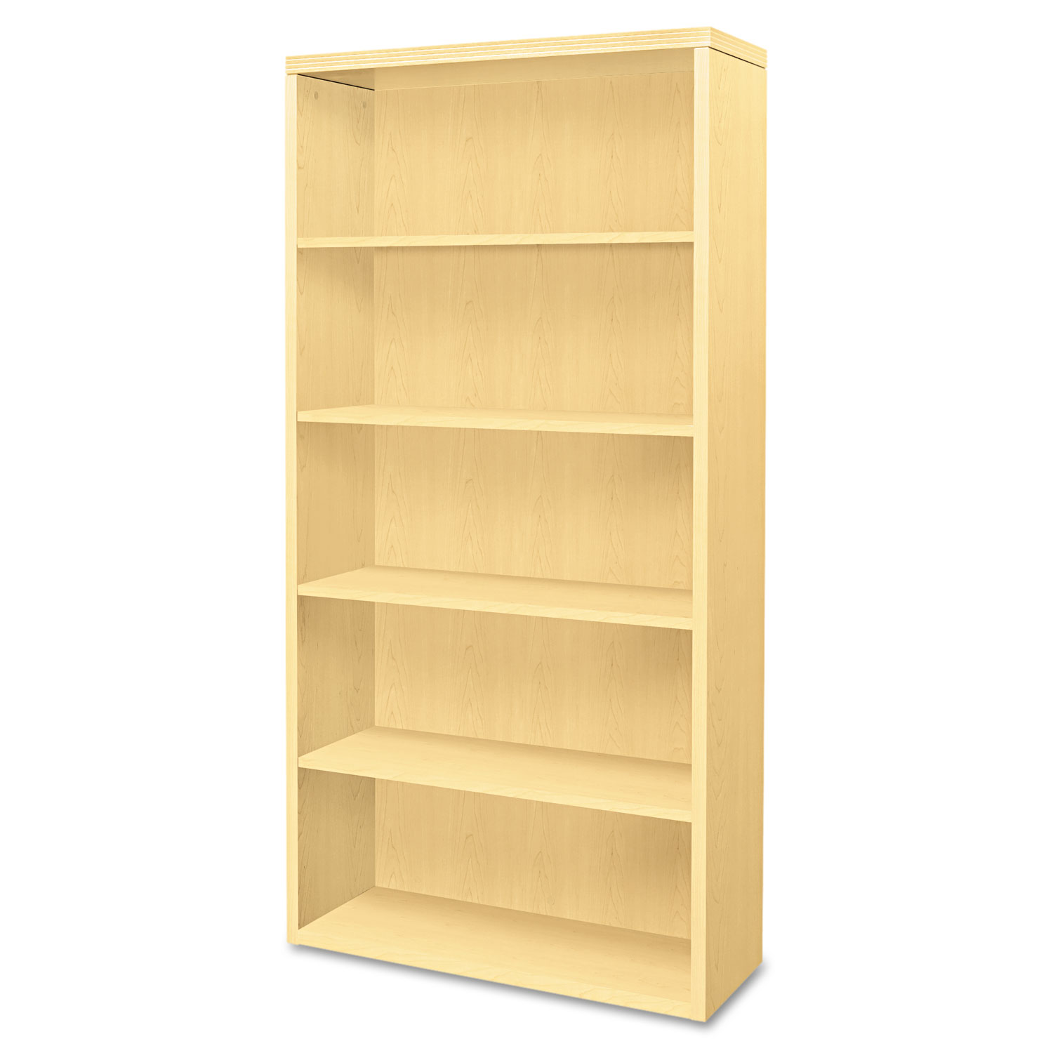 HON H11555.A.DD Valido Series Bookcase, Five-Shelf, 36w x 13-1/8d x 71h, Natural Maple (HON11555AXDD) 