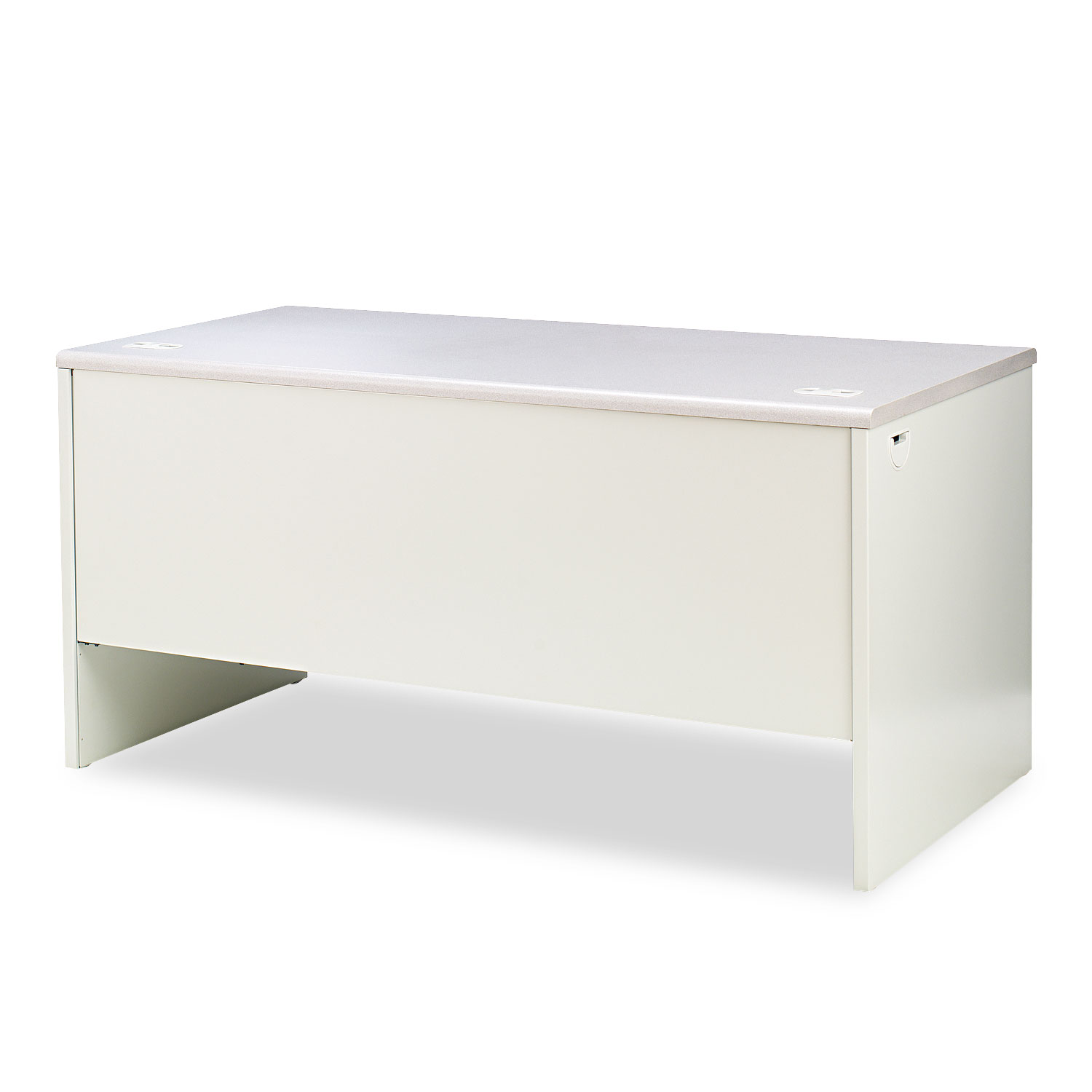 38000 Series Double Pedestal Desk, 60w x 30d x 29-1/2h, Light Gray