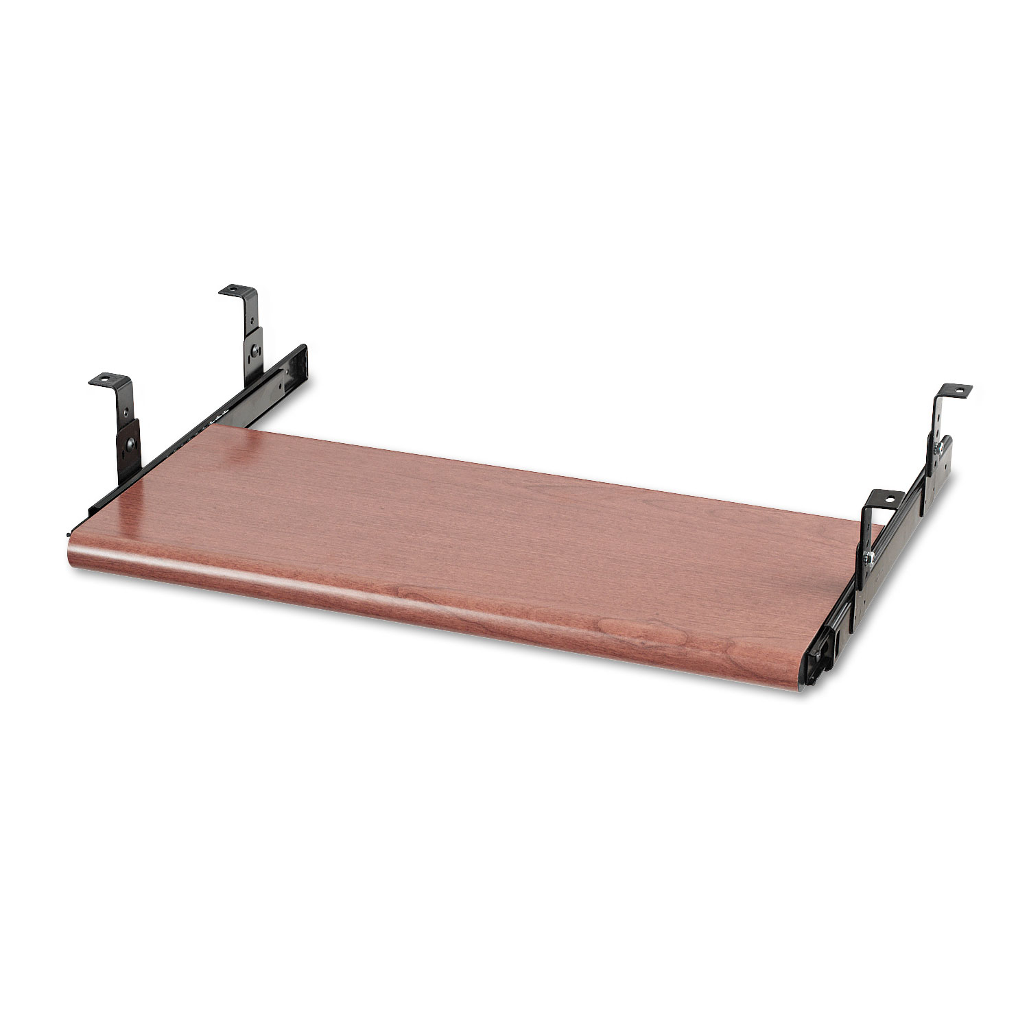 Slide-Away Keyboard Platform, Laminate, 21-1/2w x 10d, Bourbon Cherry