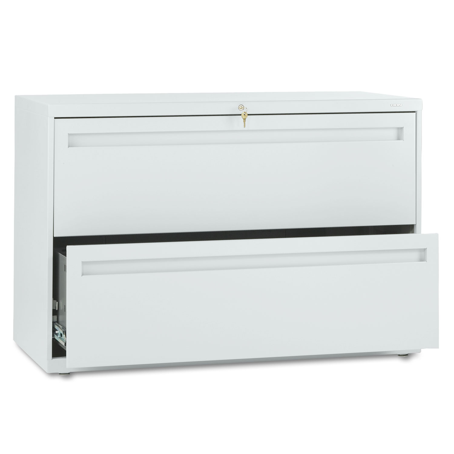 700 Series Two-Drawer Lateral File, 42w x 19-1/4d, Light Gray