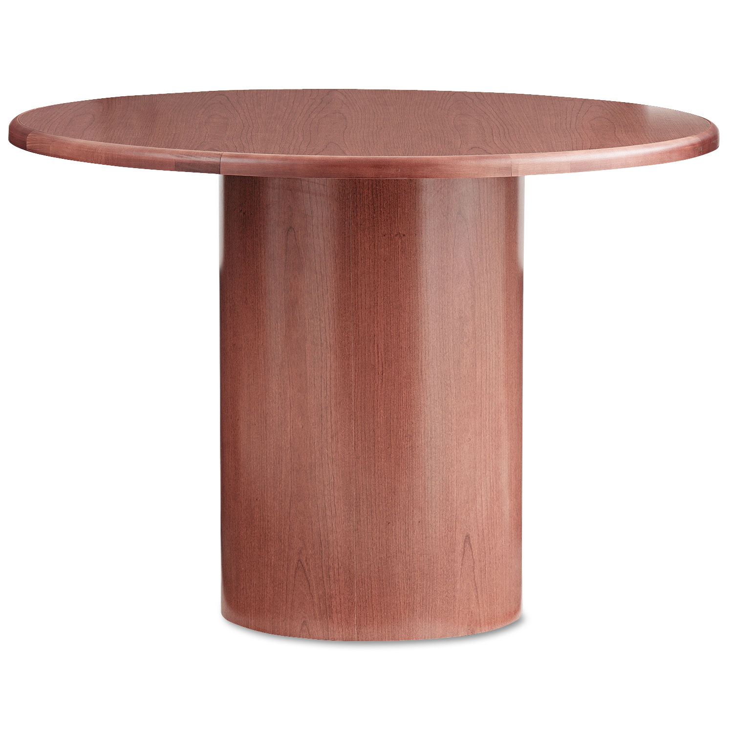 HON BLCY02H Laminate Cylinder Table Base, 18" dia. x 28h, Bourbon