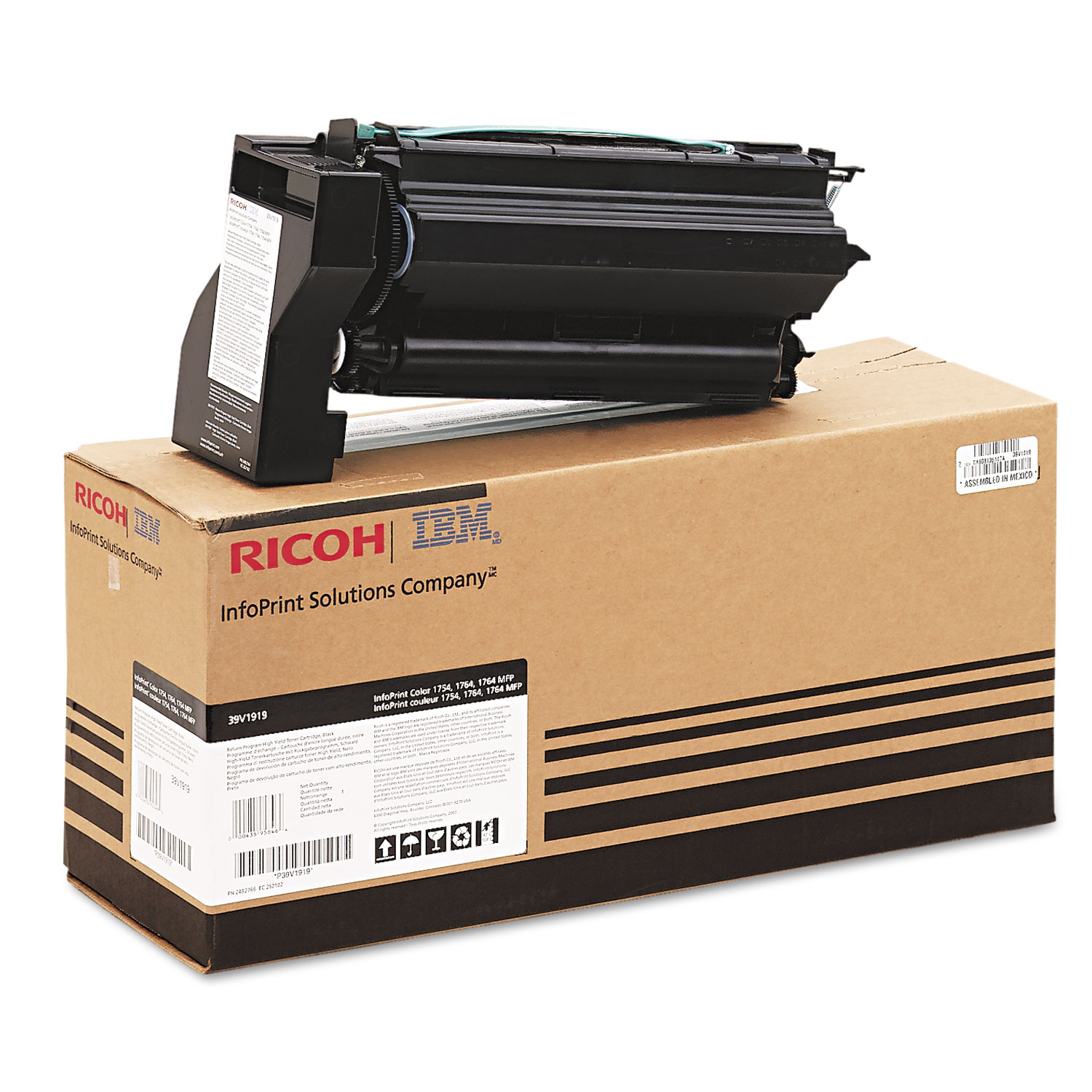 39V1919 High-Yield Toner, 10000 Page-Yield, Black