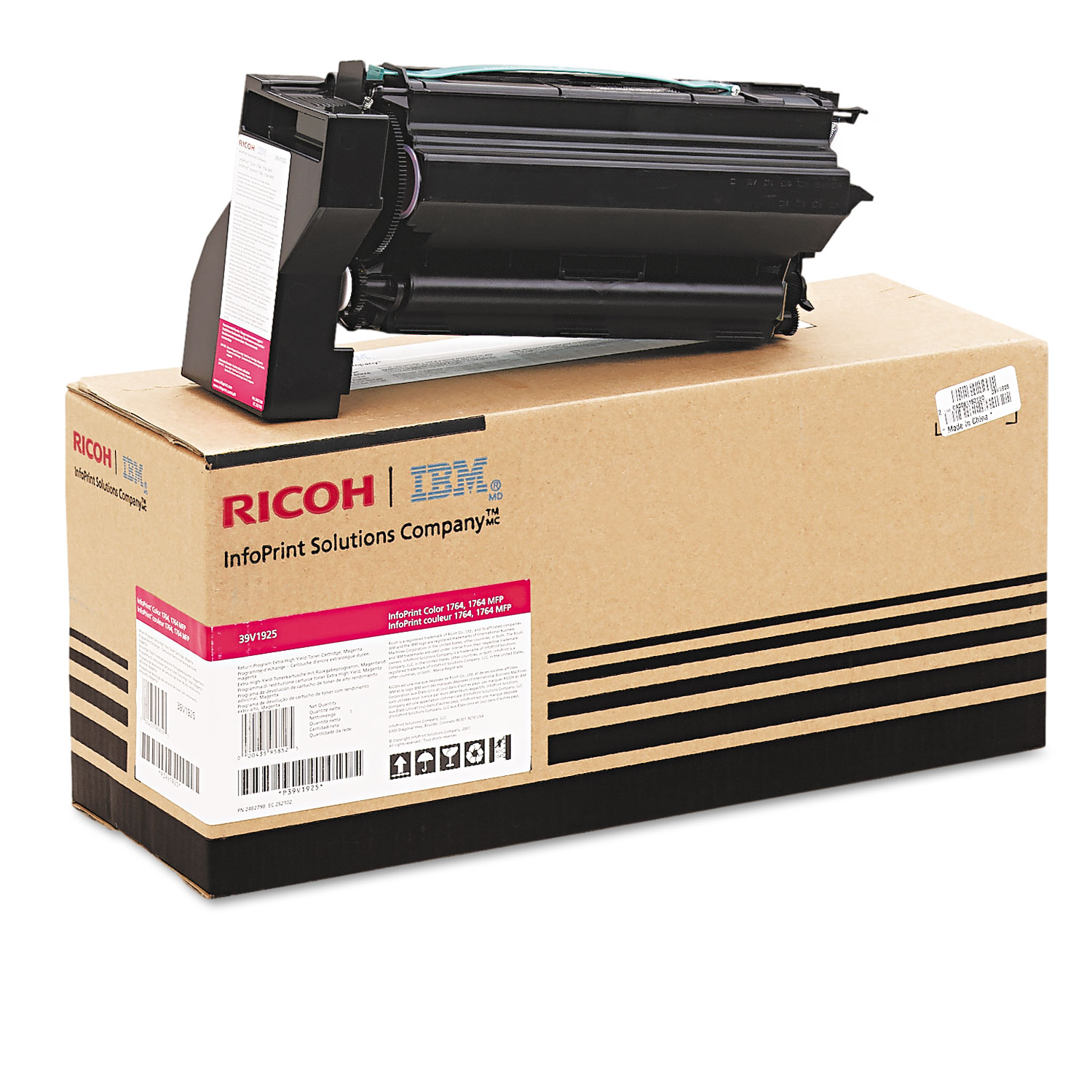 39V1925 High-Yield Toner, 15000 Page-Yield, Magenta